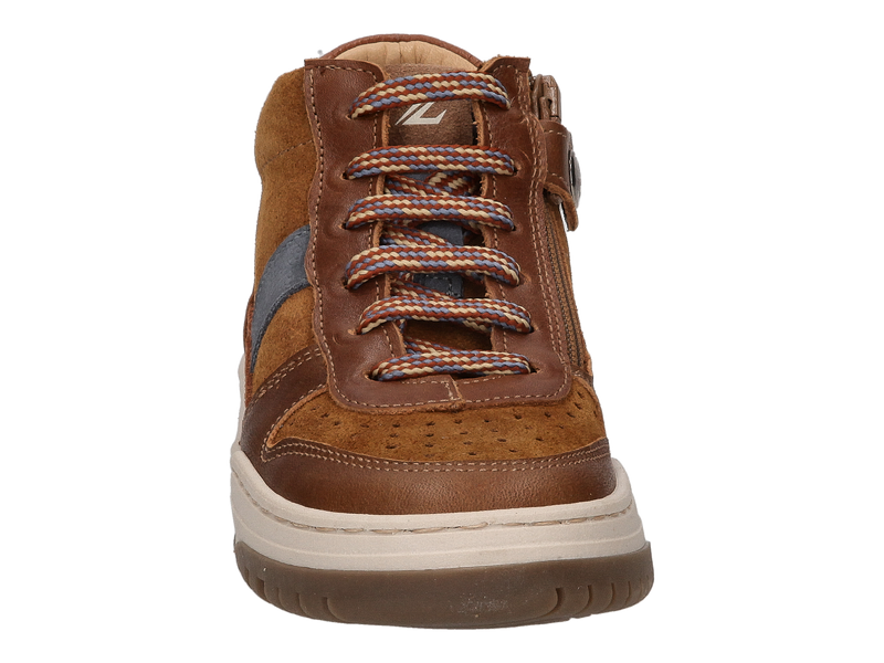 Zecchino D'oro Velcro Schoenen Cognac