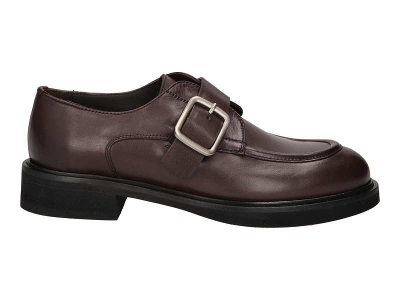 Triver Flight Boot With Heel Bordeaux