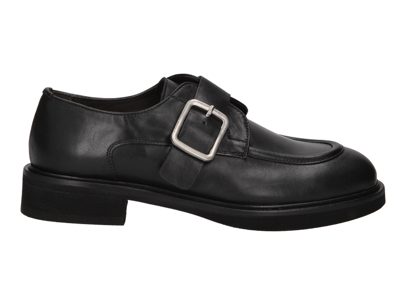 Triver Flight Boot With Heel Black