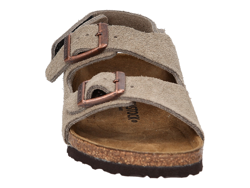 Voir le produit 'Birkenstock Sandales Taupe' (en anglais) Birkenstock Sandales Taupe