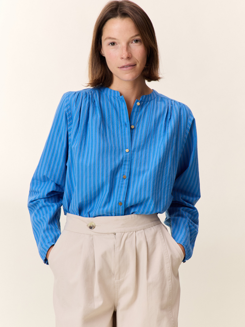 Leon & Harper Blouses Blue