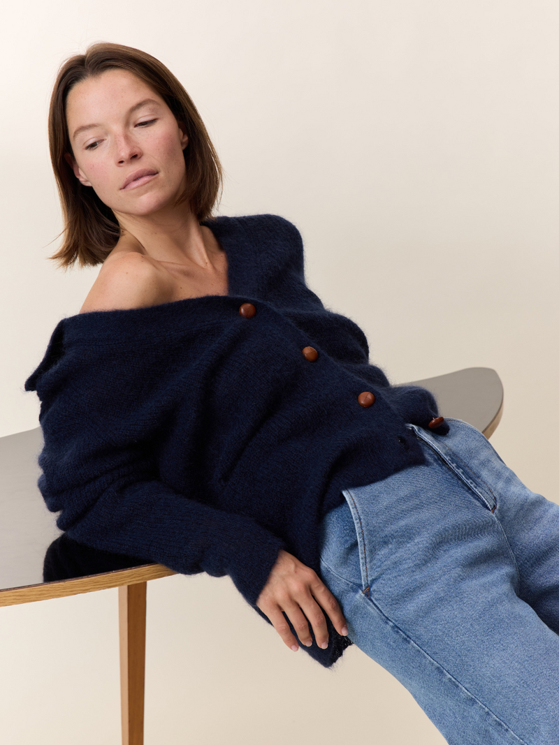 Leon & Harper Blouses Blue