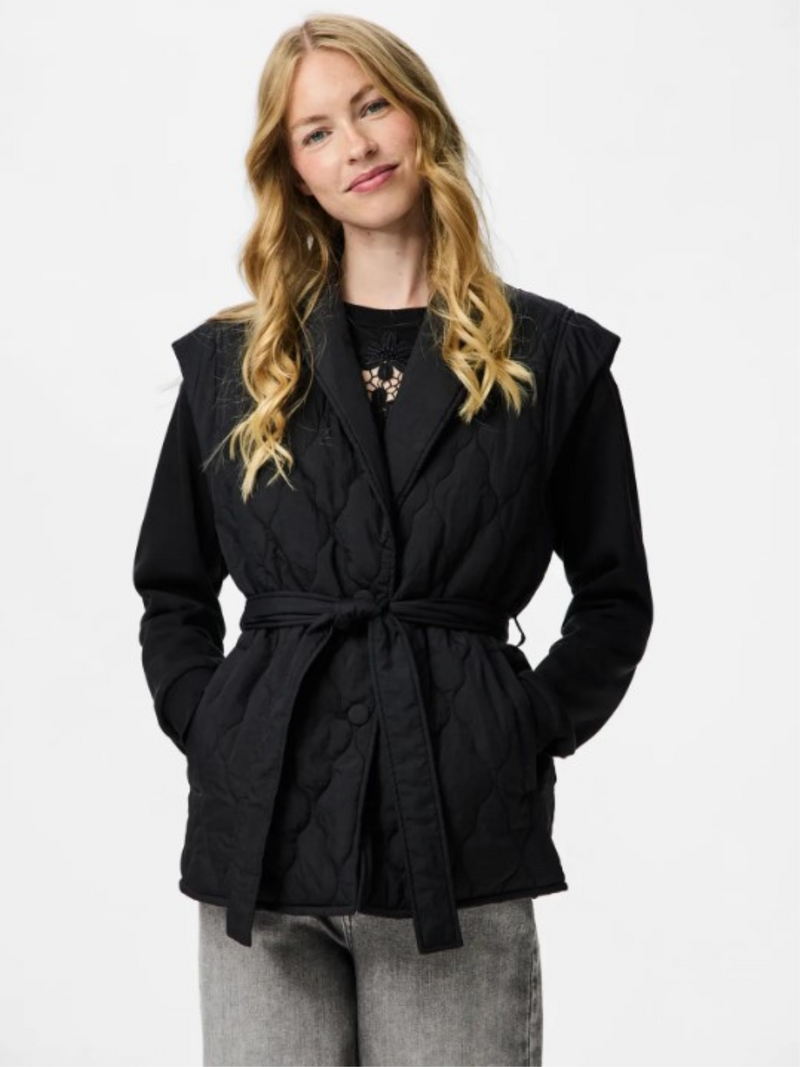 Pieces Bodywarmers Black