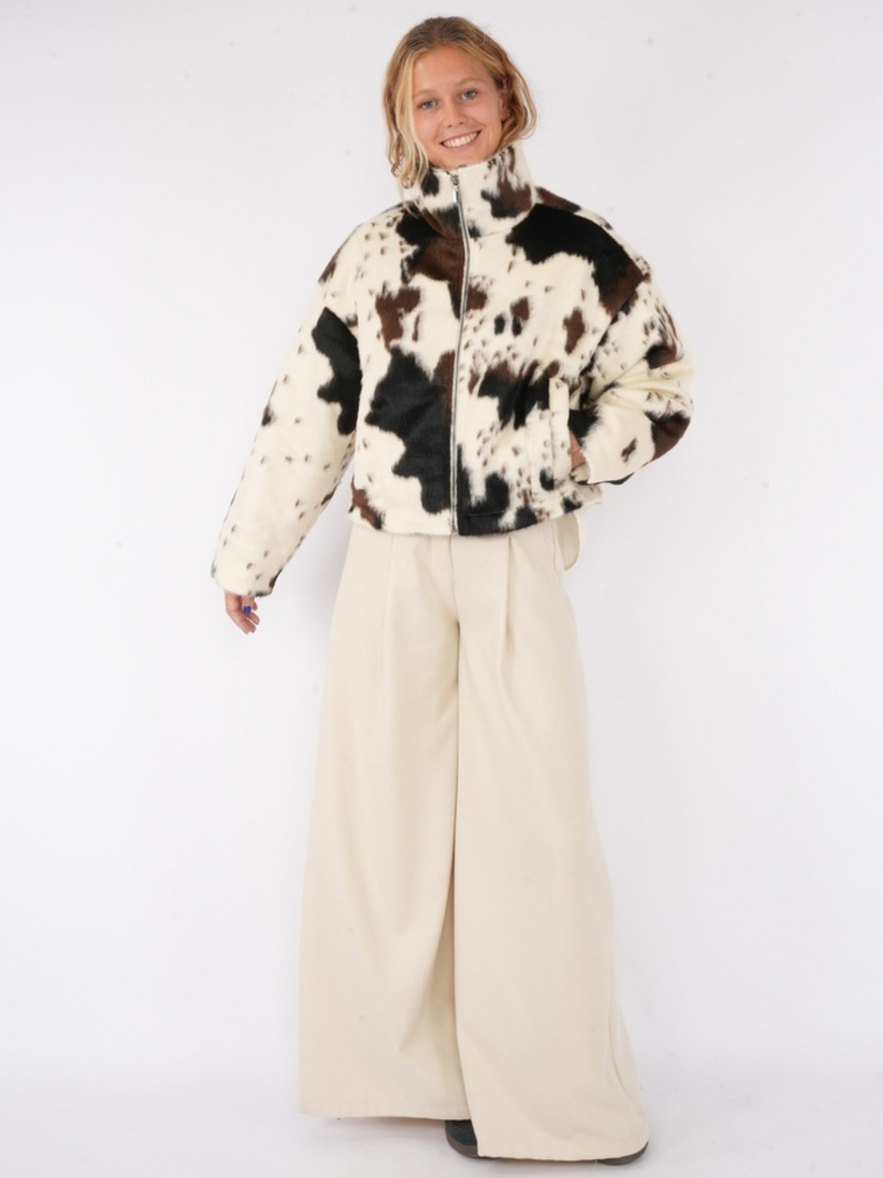 Black Rose Pantalons Off White