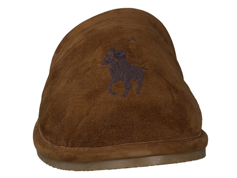 Polo Ralph Lauren Pantoufles Cognac