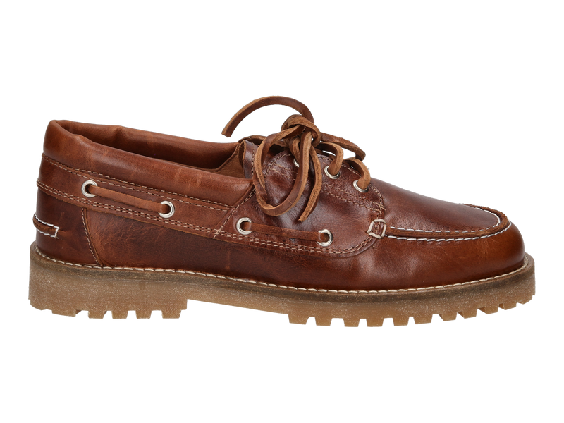 Pavement Chaussures Bateau Cognac