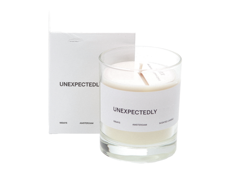 10 Days Candles White