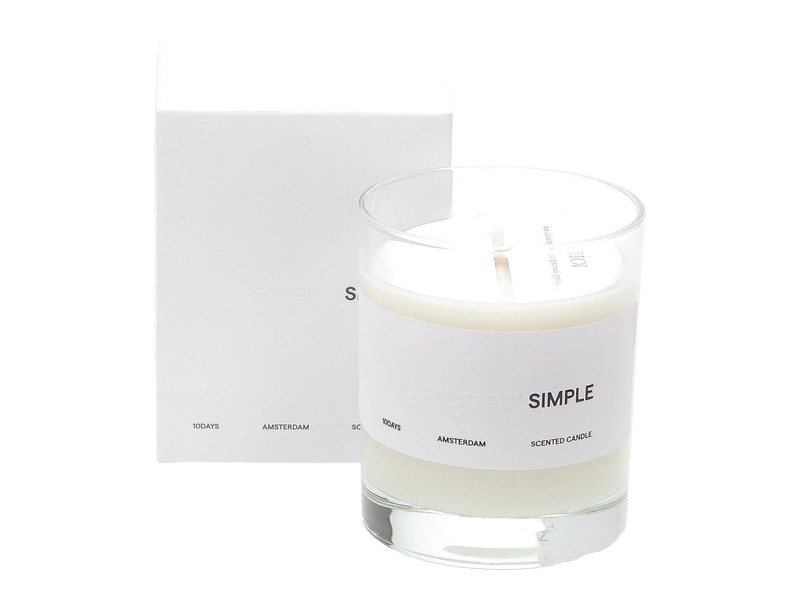 10 Days Bougies Blanc