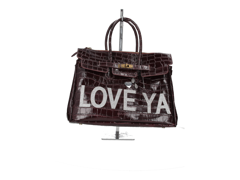 Mia Bag Handbags Bordeaux