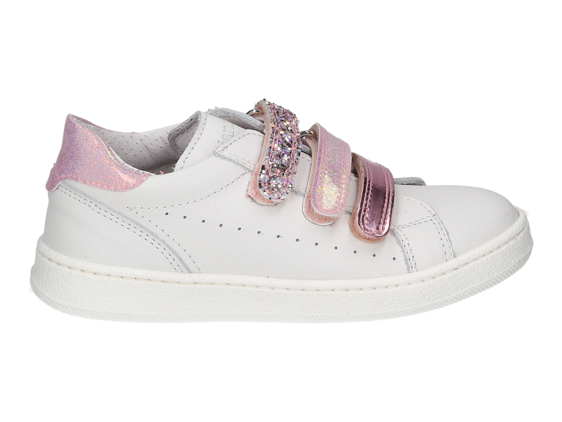 Dianetti Velcro Shoes White