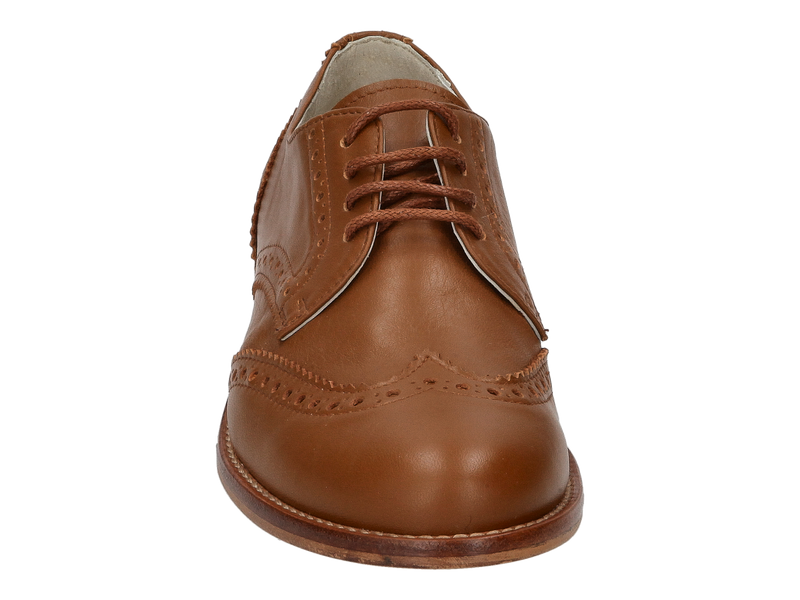 La Triboo Lace Shoes Cognac
