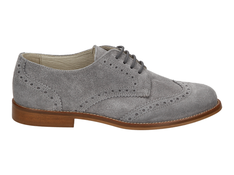 La Triboo Lace Shoes Gray