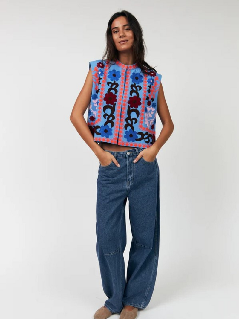 Bekijk product 'Lollys Laundry Bodywarmers Blauw' Lollys Laundry Bodywarmers Blauw