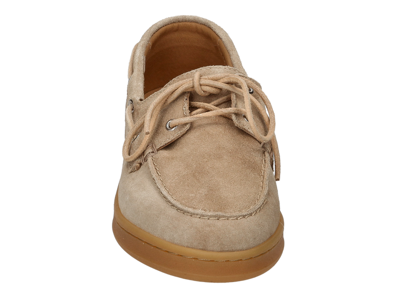 Piedi Nudi Chaussures Bateau Beige