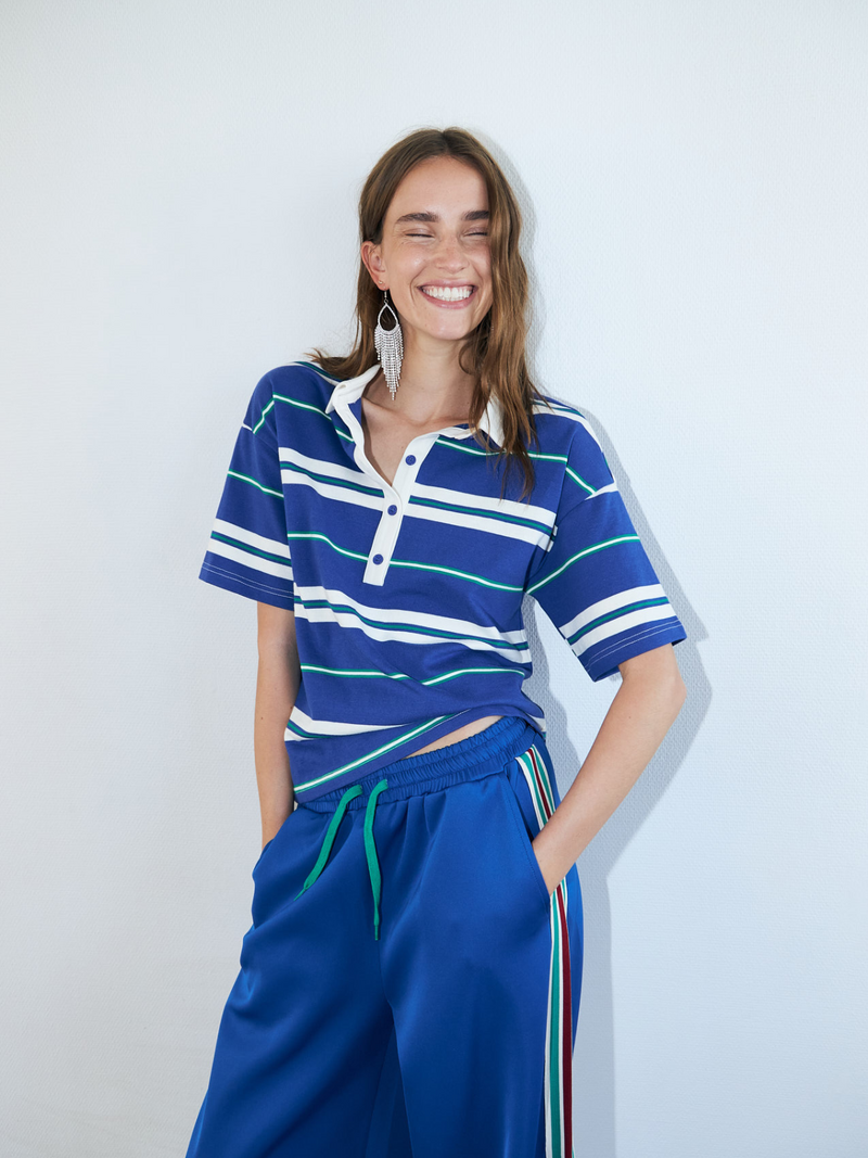 Lollys Laundry T-shirts Blauw