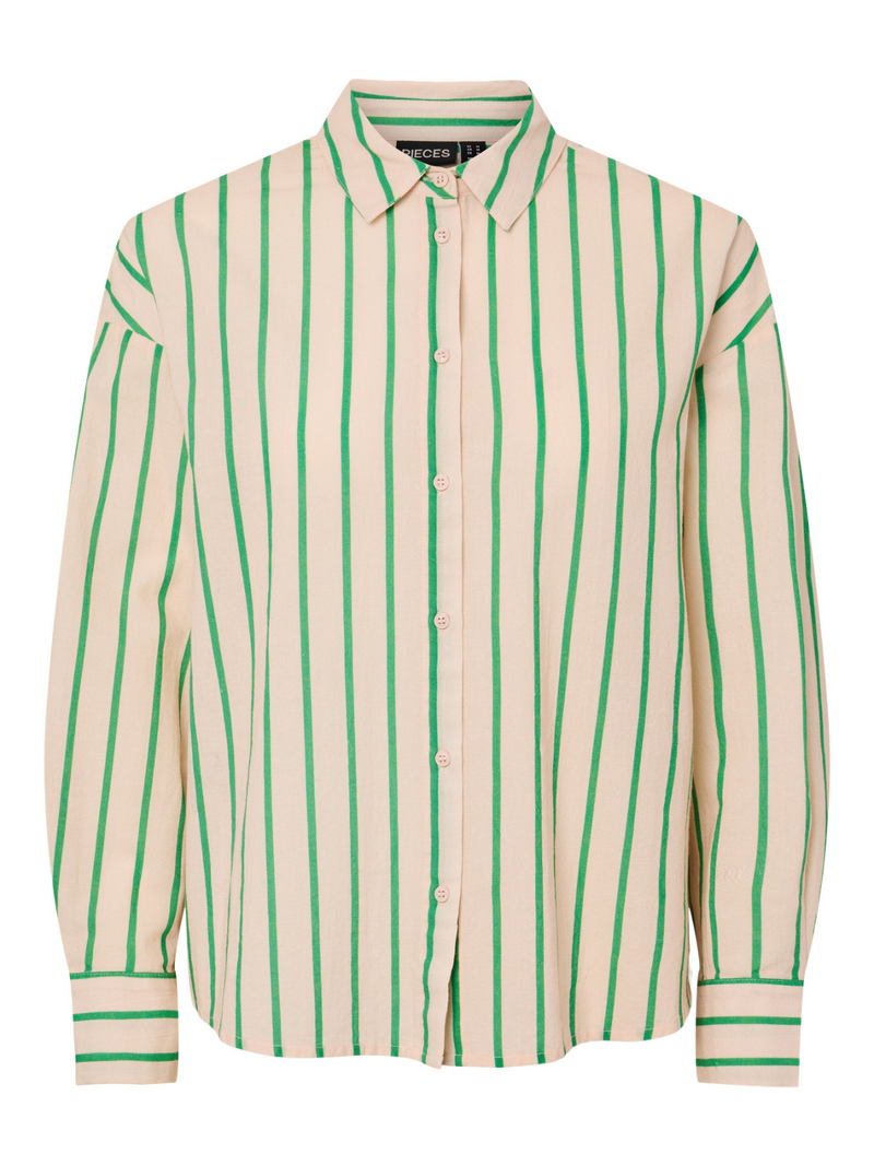 Pieces Blouses Groen