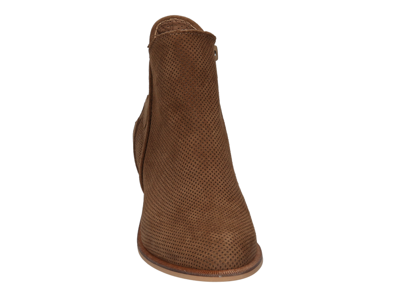 Alpe Boots Met Hak Cognac