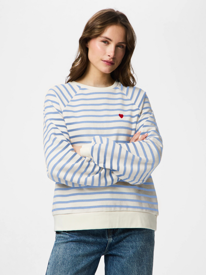 Pieces Sweaters Blauw