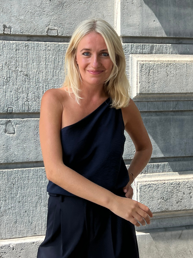 Bad Habits Tops Blauw