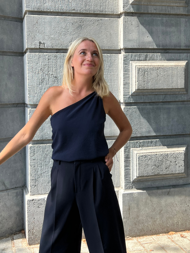 Bad Habits Tops Blauw