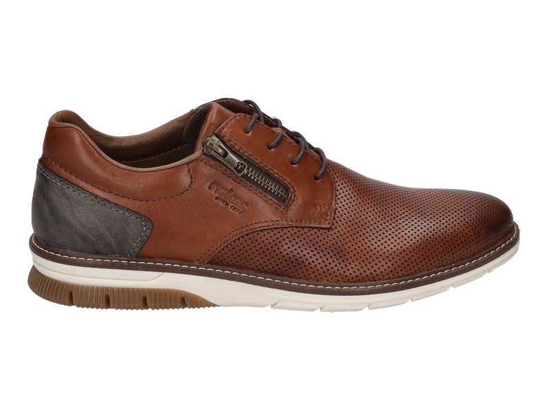 Rieker Chaussures à Lacets Cognac