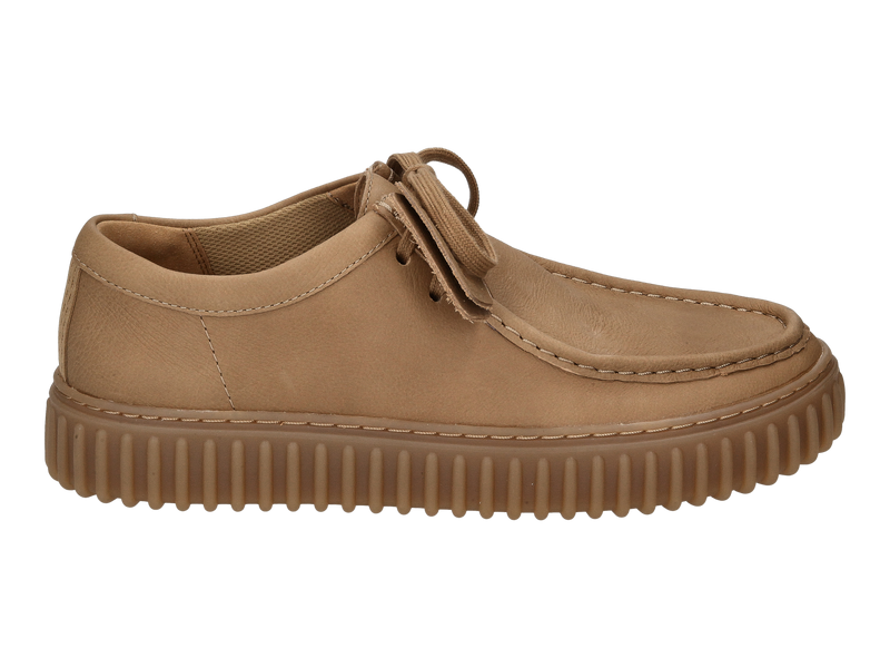 Clarks Veterschoenen Beige