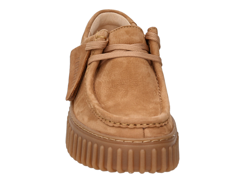 Clarks Veterschoenen Cognac