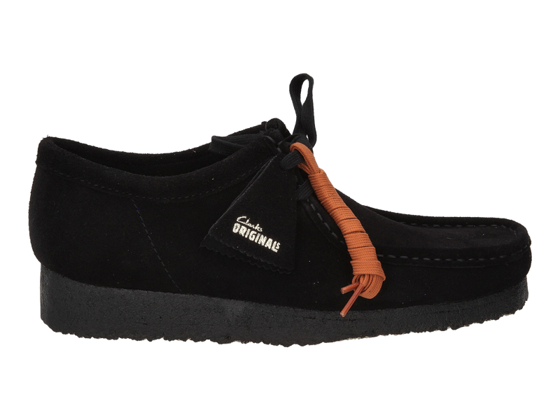 Clarks Veterschoenen Zwart