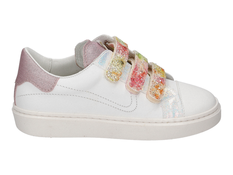 Beberlis Velcro Shoes White