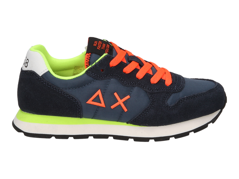 Sun 68 Sneakers Blauw