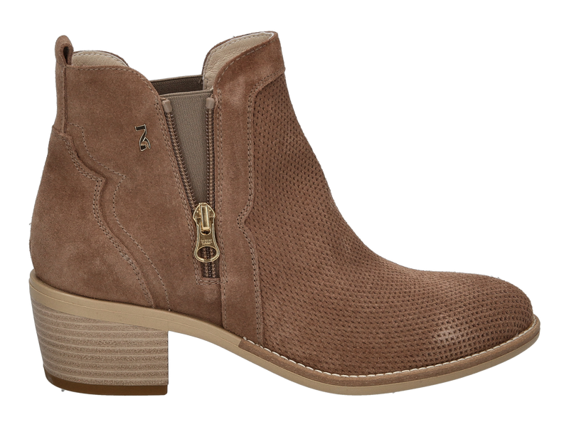 Bekijk product 'Nero Giardini Boots Met Hak Camel' Nero Giardini Boots Met Hak Camel