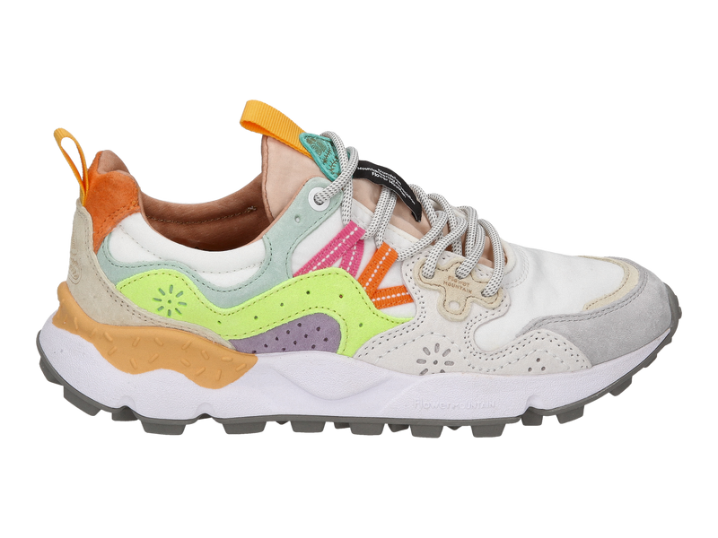 Flower Mountain Baskets Blanc