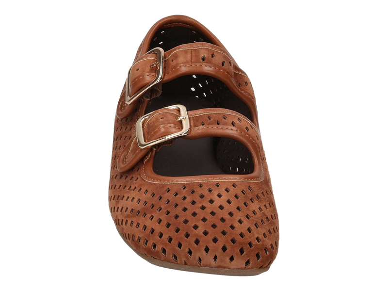 Bruno Premi Ballerines Cognac