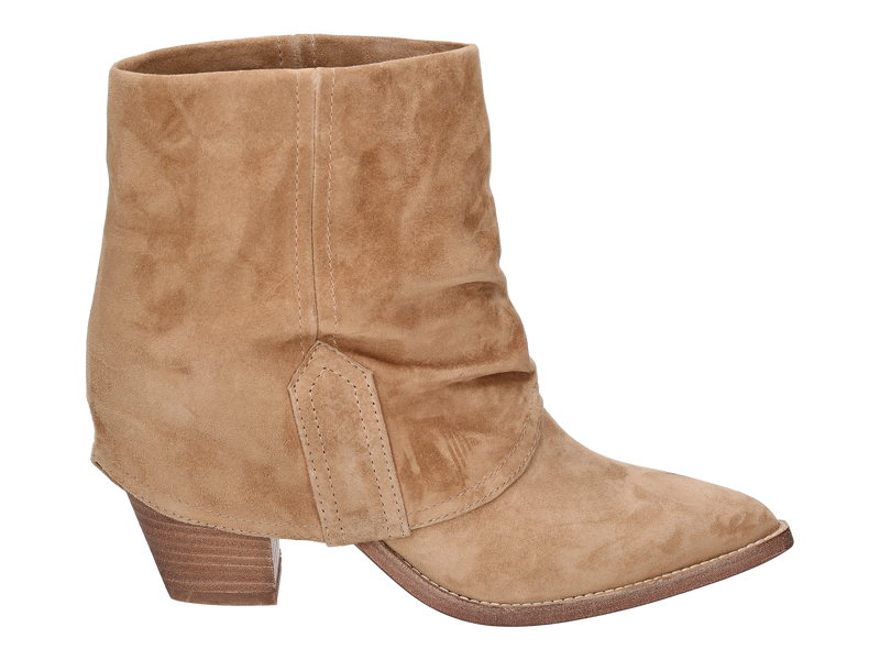Bekijk product 'Julie Dee Boots Met Hak Camel' Julie Dee Boots Met Hak Camel