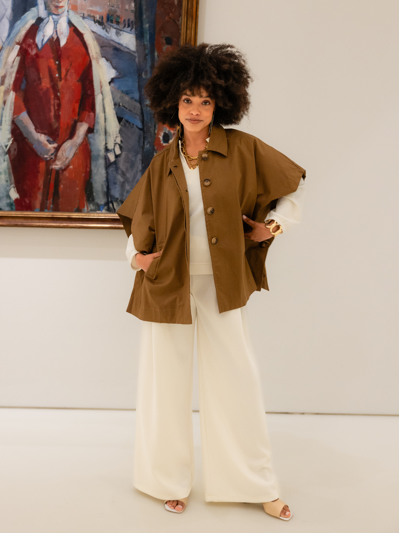 Black Rose Capes Brun