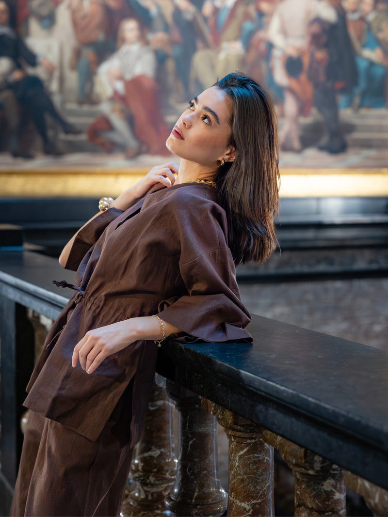 Black Rose Blouses Brun