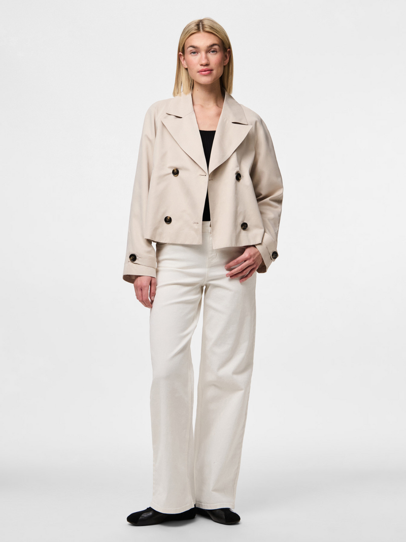 Bekijk product 'Pieces Jassen Grijs' Pieces Jassen Grijs