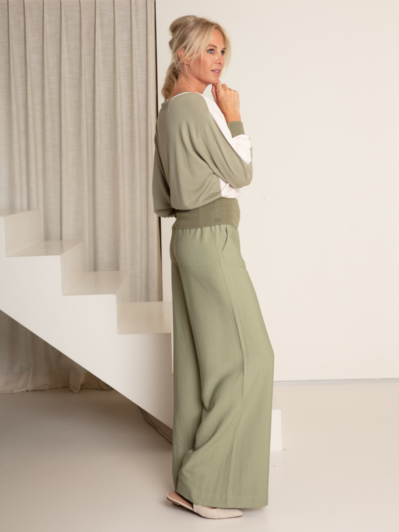 Ac By Annelien Coorevits Pulls Vert