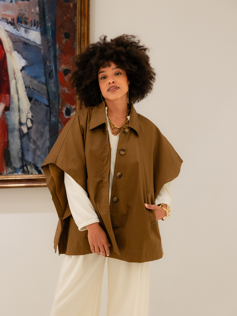 Black Rose Capes Brun