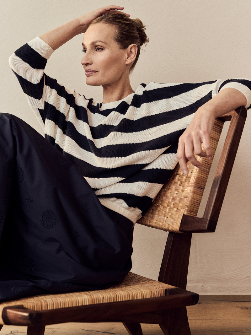 Ac By Annelien Coorevits Pulls Bleu