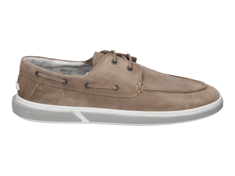 Floris Van Bommel Chaussures Bateau Beige
