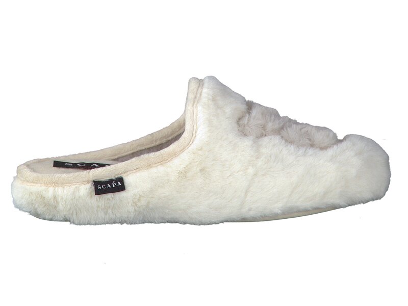Scapa Slippers White