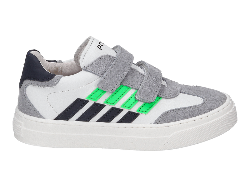 Poldino Velcro Schoenen Wit