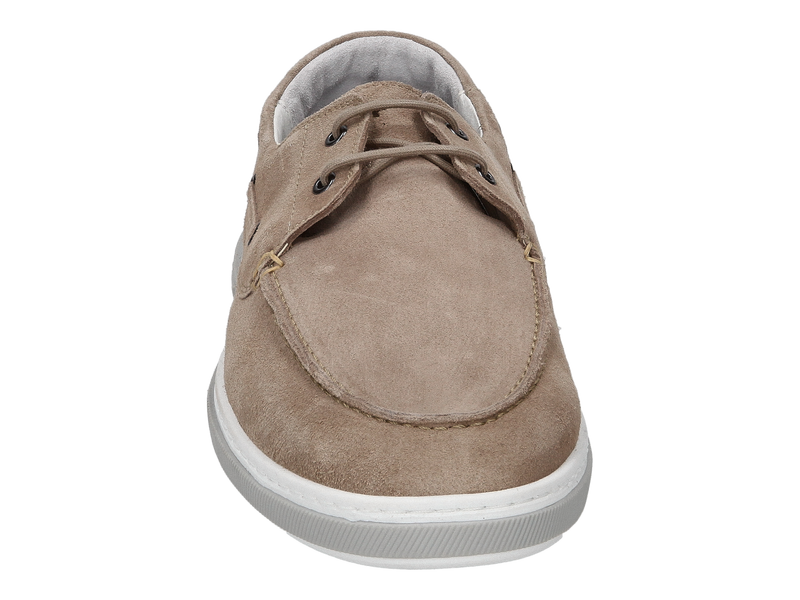 Floris Van Bommel Chaussures Bateau Beige