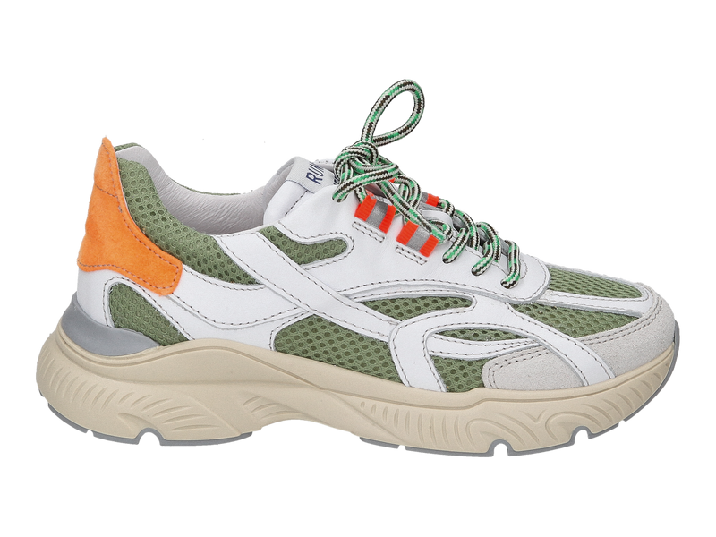 Romagnoli Chaussures à Velcro Kaki