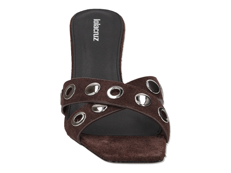Lola Cruz Mules Brun