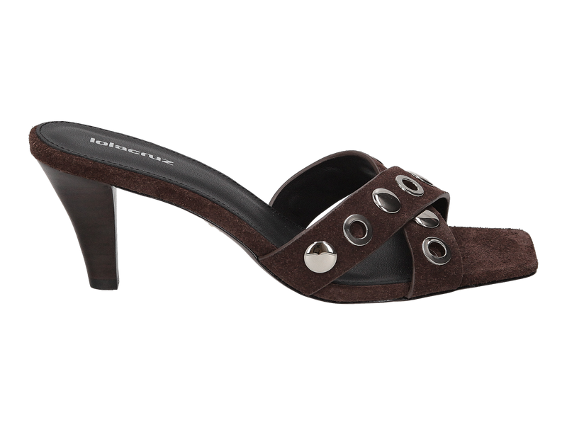 Lola Cruz Mules Brun