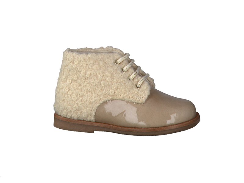 Beberlis Chaussures à Lacets Beige