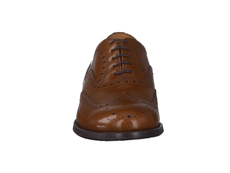 Maxime Tanghe Chaussures à Lacets Cognac