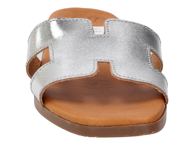 Oh My Sandals Slippers Zilver